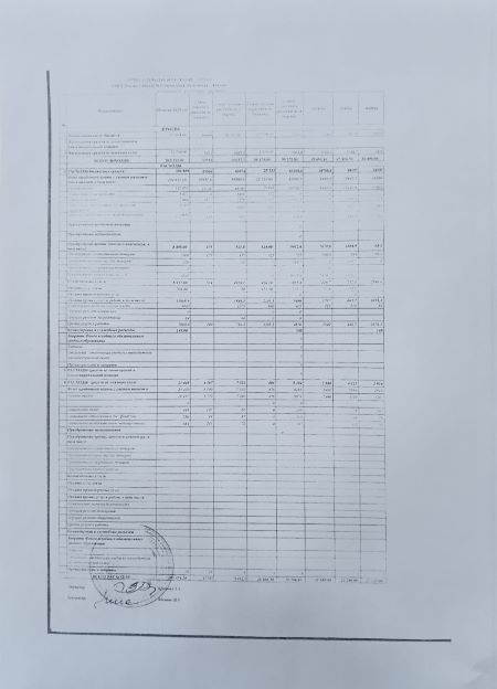 Отчет о доходах и расходах  за 2023 год