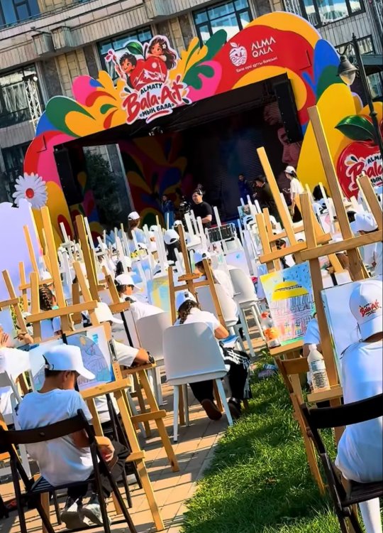 «Almaty: Bala.Art.» мың бала қалалық сурет плэнері